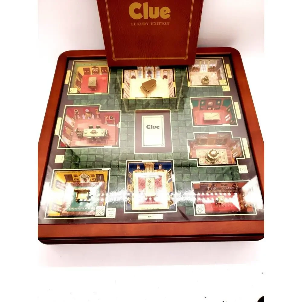 Restoration Hardware Clue Luxury Edition Board Game 2007 3-6 Players Complete